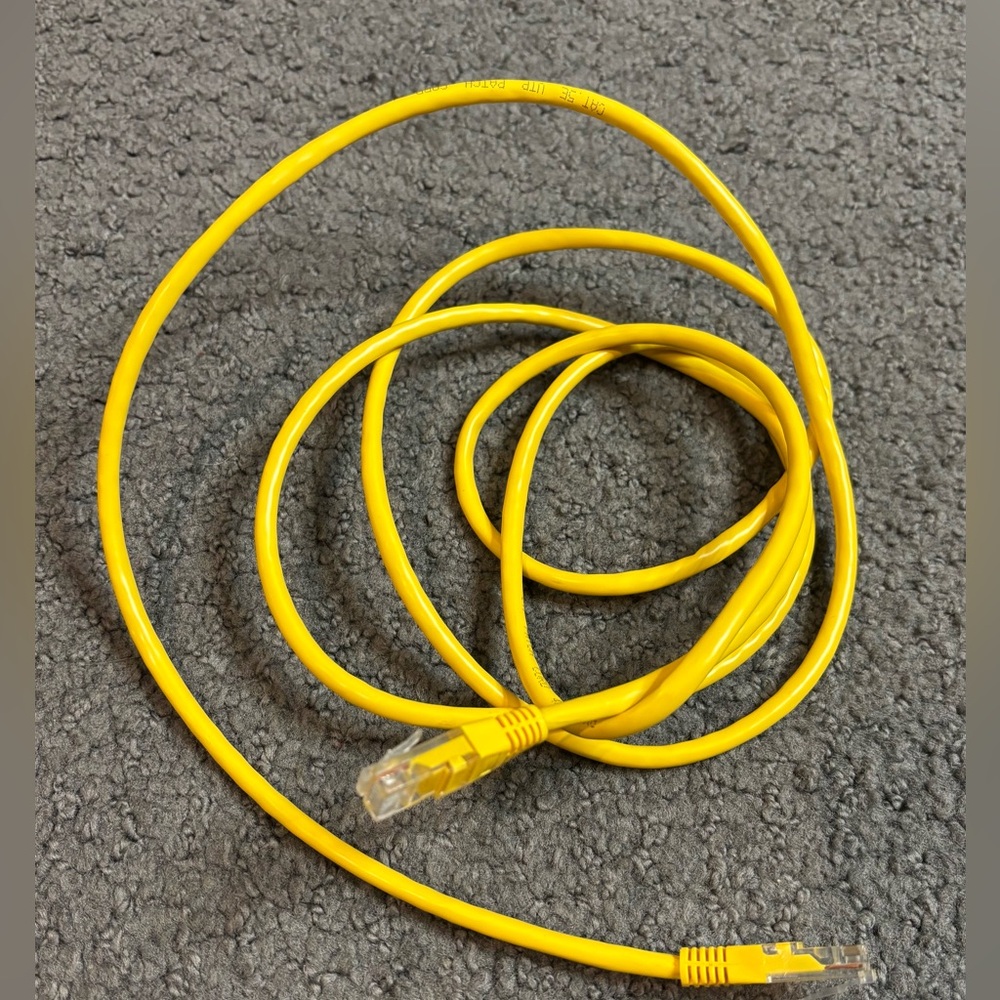CAT 5E UTP Patch Cord 24AWG Ethernet Cable